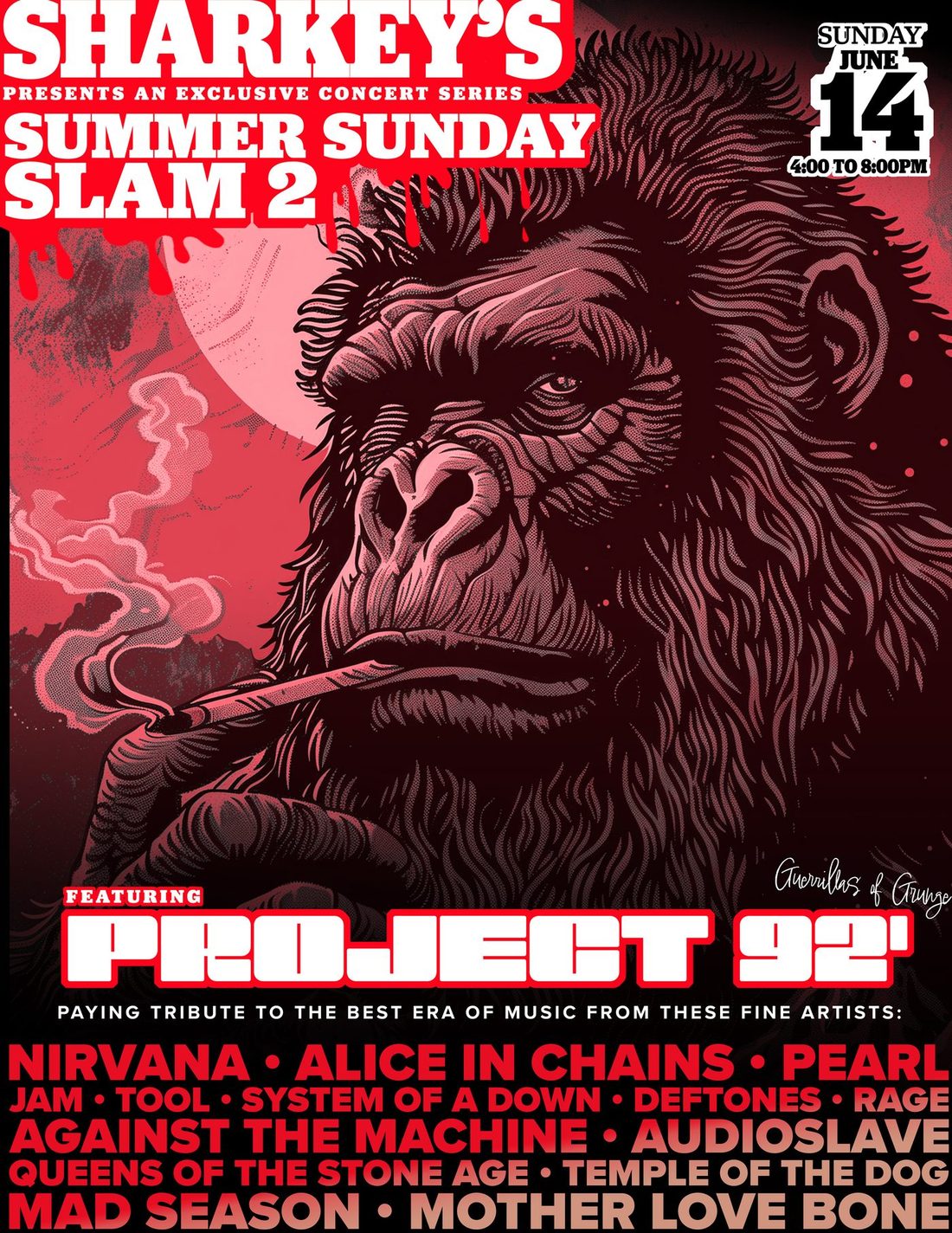 Summer Sunday Slam 2, Sharkey's.